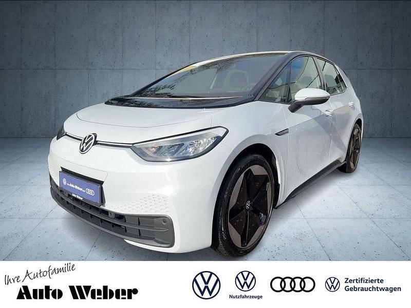Weiß Gebraucht 2021 VW ID.3 Pure Kleinwagen | 19.880 € (Fairer Preis) - Bild 1/4