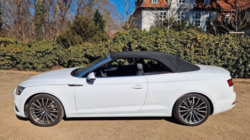 Weiß Gebraucht 2017 Audi A5 Cabriolet S-Line Cabrio | 27.490 € (Guter Preis) - Bild 1/4