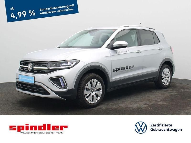 Reflexsilber metallic Gebraucht 2024 VW T-Cross IQ Drive SUV | 24.680 € (Fairer Preis) - Bild 1/3
