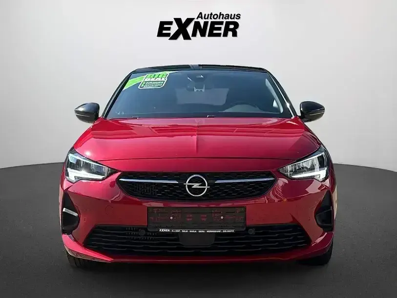 Gebraucht Opel Corsa GS Line 101 PS (74 kW) 2023 Chili rot dach schwarz Kleinwagen