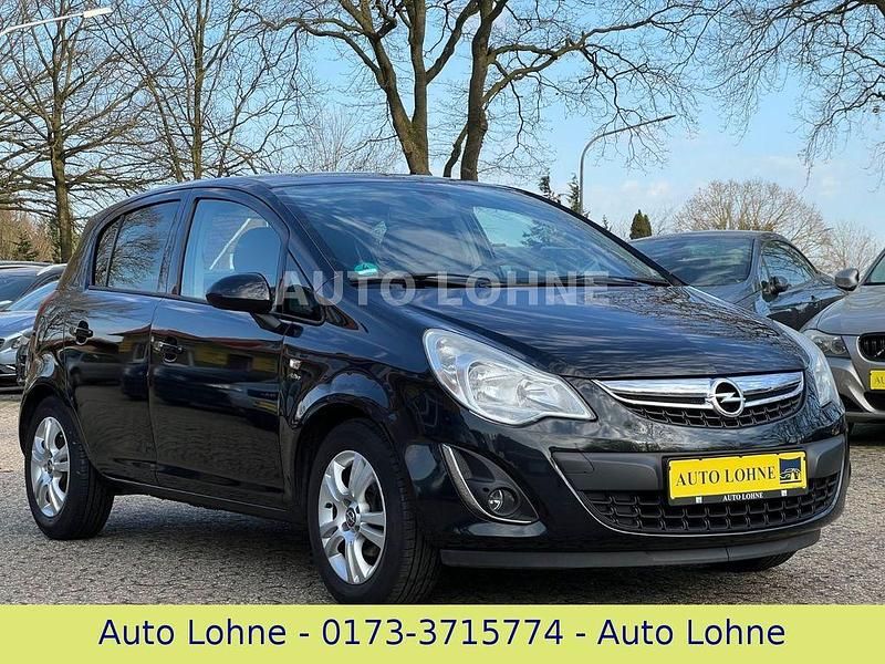 Gebraucht Opel Corsa Active 87 PS (63 kW) 2013 Schwarz Kleinwagen