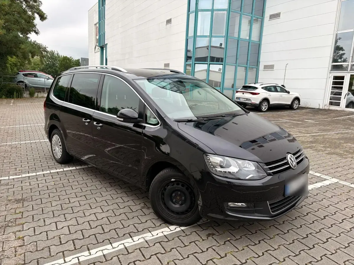Gebraucht VW Sharan Join 150 PS (110 kW) 2018 Schwarz Van / Kleinbus