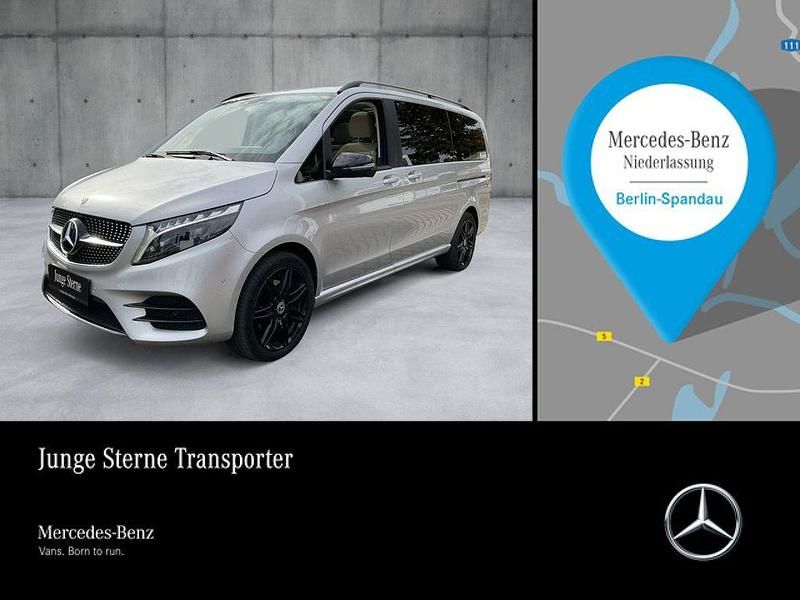Silber Gebraucht 2023 Mercedes V300 Exclusive Van / Kleinbus | 81.680 € (Teuer) - Bild 1/4