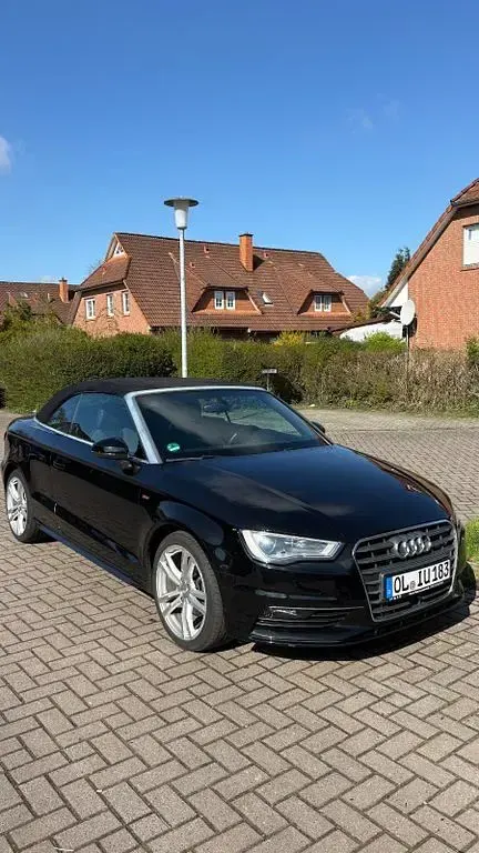 Gebraucht Audi A3 Cabriolet S-Line 125 PS (91 kW) 2014 Schwarz Cabrio