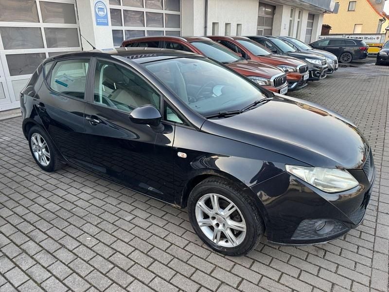 Gebraucht Seat Ibiza 86 PS (63 kW) 2010 Schwarz Kleinwagen