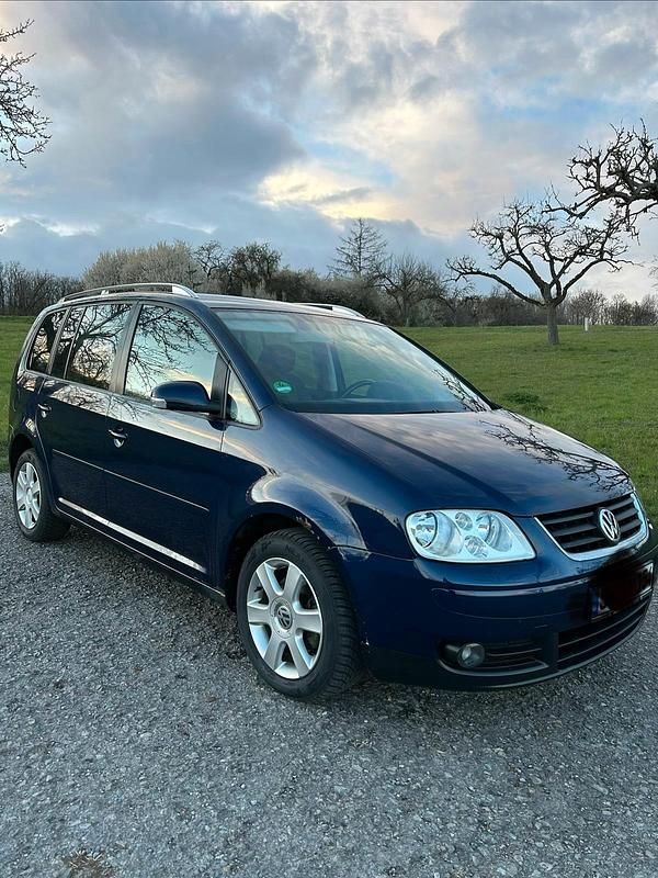 Gebraucht VW Touran Highline 105 PS (77 kW) 2004 Blau Van / Kleinbus