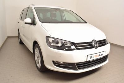 Gebraucht VW Sharan Highline 184 PS (135 kW) 2015 Weiß metallic Van / Kleinbus