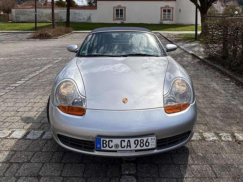 Gebraucht Porsche Boxster 220 PS (161 kW) 2002 Silber Cabrio