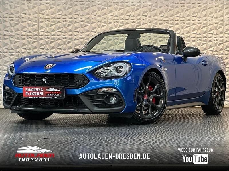 Blau Gebraucht 2016 Abarth 124 Spider Cabrio | 24.999 € (Fairer Preis) - Bild 1/4