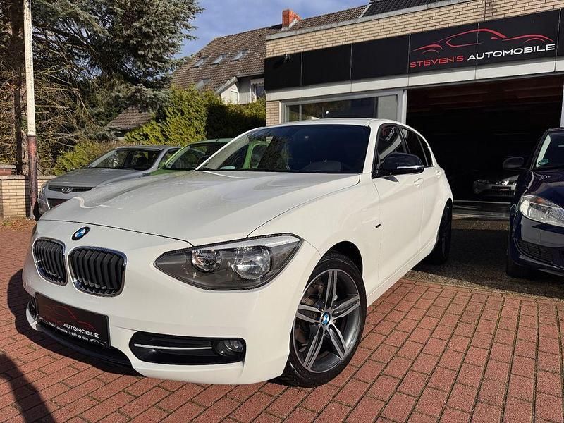 Weiß Gebraucht 2014 BMW 116 Sport Line Kleinwagen | 11.390 € (Fairer Preis) - Bild 1/4