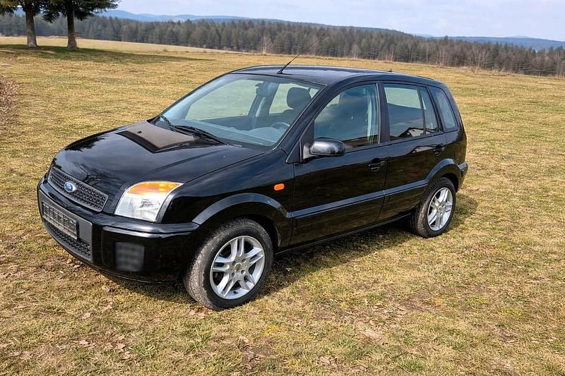 Gebraucht Ford Fusion 101 PS (74 kW) 2009 Schwarz Kleinwagen