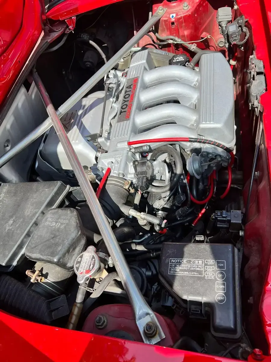Gebraucht Toyota MR2 153 PS (112 kW) 1990 Rot Cabrio