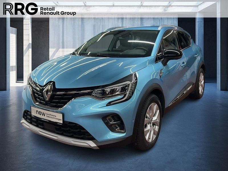 Blau Gebraucht 2021 Renault Captur Intens SUV | 18.990 € (Fairer Preis) - Bild 1/3