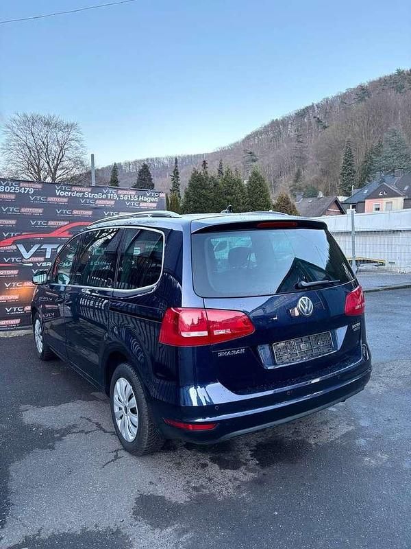 Gebraucht VW Sharan Highline 140 PS (102 kW) 2013 Blau Van / Kleinbus
