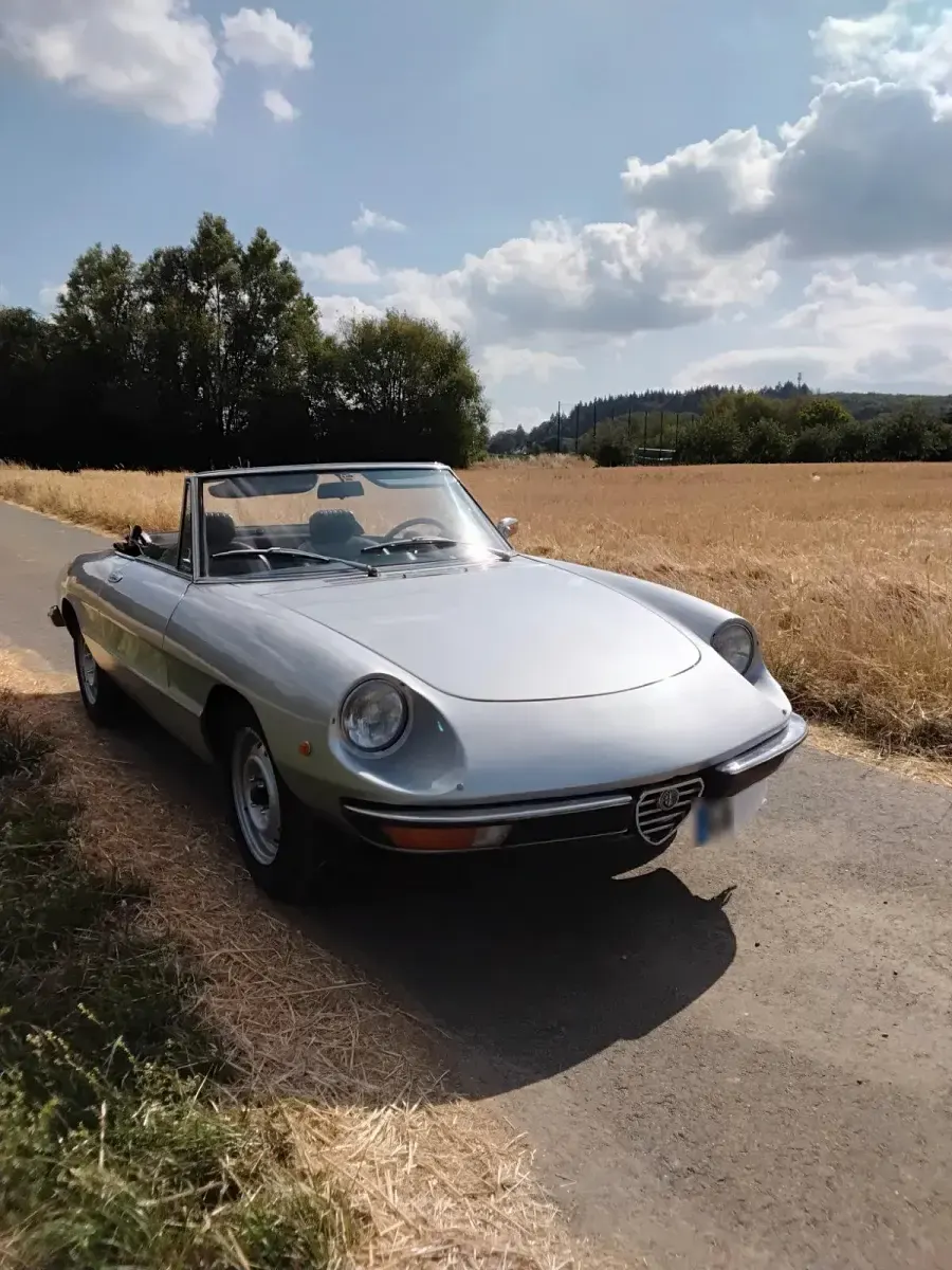 Gebraucht Alfa Romeo Spider Veloce 115 PS (84 kW) 1971 Silber Cabrio