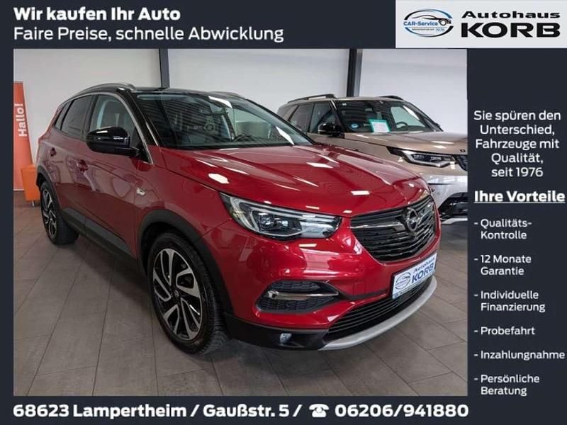 Rubin rot (metallic) Gebraucht 2019 Opel Grandland X Ultimate SUV | 14.300 € (Superpreis) - Bild 1/4