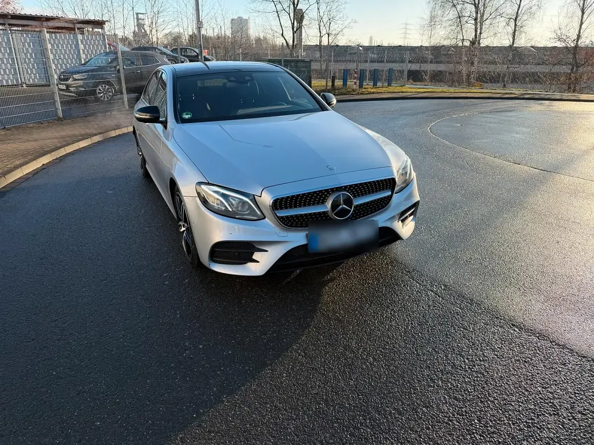 Brugt Mercedes E400 333 HK (244 kW) 2016 Sølv Sedan