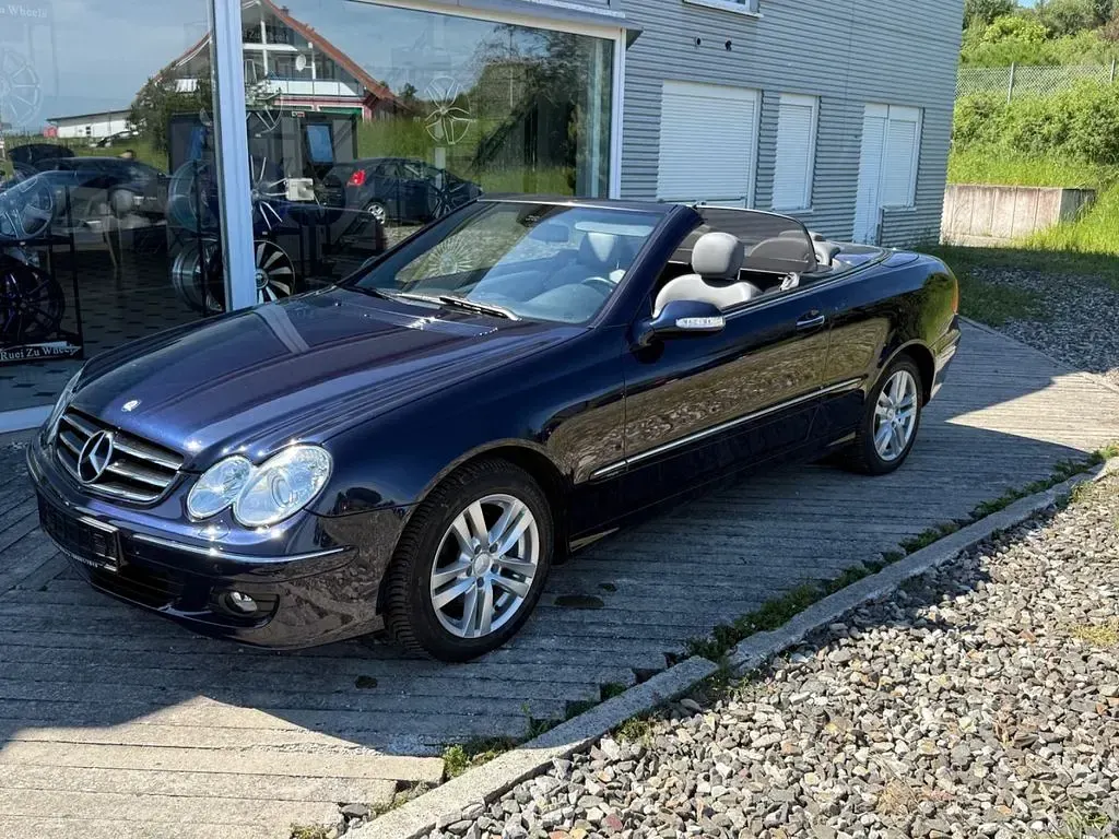 Gebraucht Mercedes CLK200 Avantgarde 163 PS (119 kW) 2006 Blau Cabrio