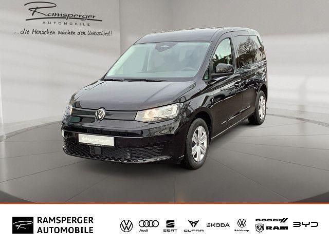 Neu VW Caddy Basis 116 PS (85 kW) 2025 Schwarz (deep black perleffekt) Van / Kleinbus