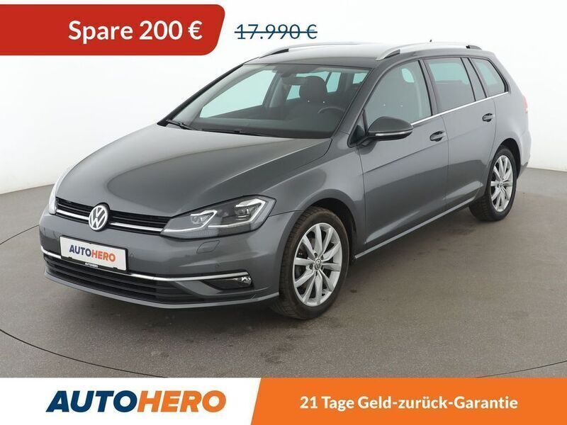 Grau Gebraucht 2017 VW Golf VII Highline Kombi | 17.350 € (Fairer Preis) - Bild 1/3