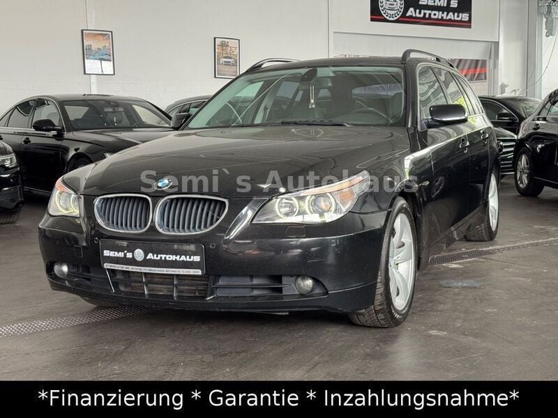 Schwarz Gebraucht 2006 BMW 520 Advantage Kombi | 3.500 € (Guter Preis) - Bild 1/4