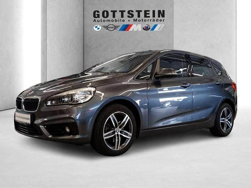 Grau Gebraucht 2016 BMW 220 Active Tourer Sport Line Van / Kleinbus | 14.900 € (Fairer Preis) - Bild 1/3