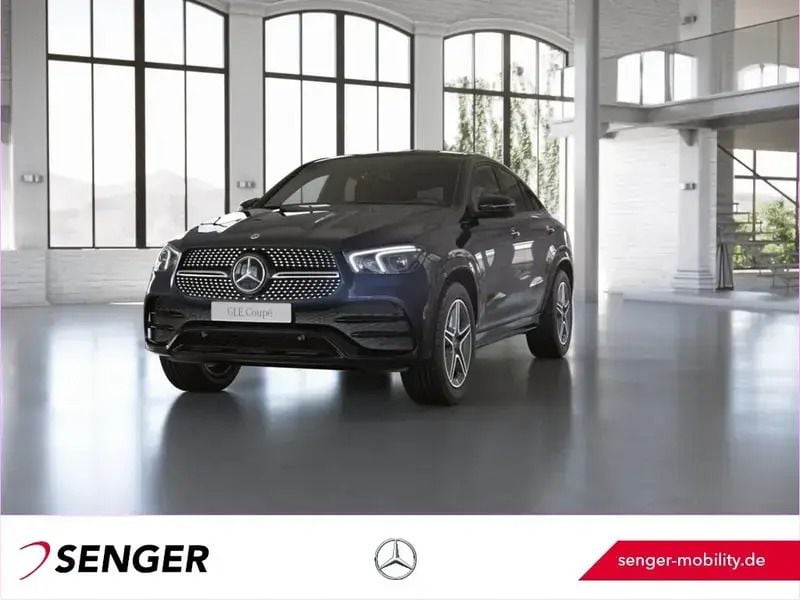 Blau Gebraucht 2022 Mercedes GLE350e AMG Coupé | 67.640 € (Guter Preis) - Bild 1/1