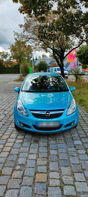 Blau Gebraucht 2010 Opel Corsa Kleinwagen | 3.500 € (Fairer Preis) - Bild 1/4