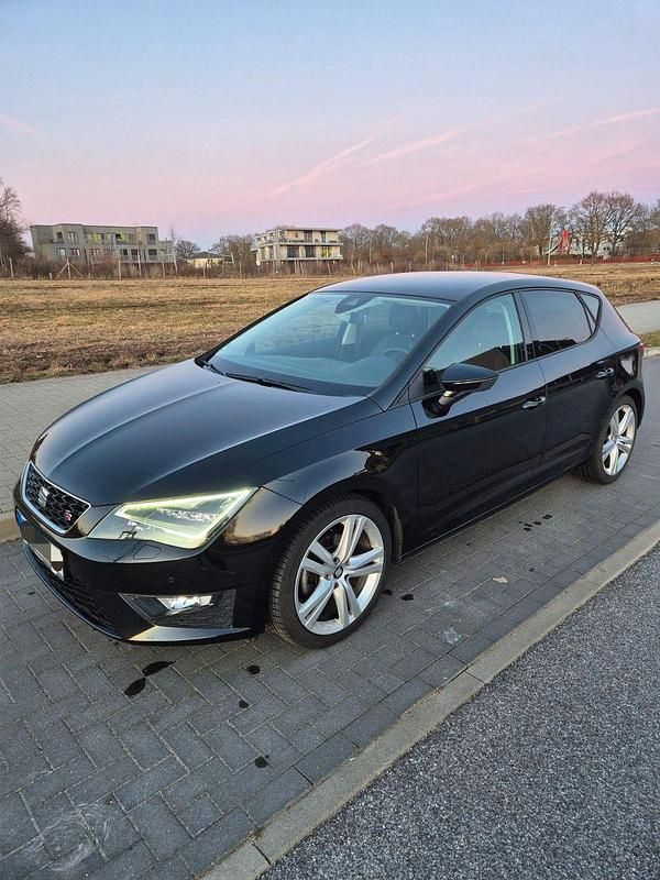 Usata Seat Leon FR 150 CV (110 kW) 2016 Nero Berlina