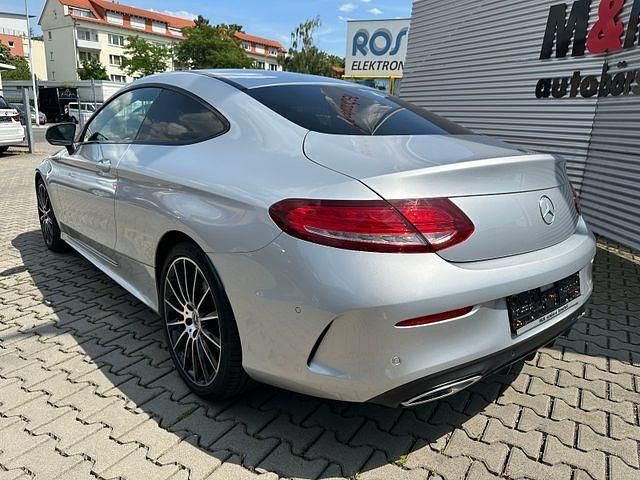 Gebraucht Mercedes C300 AMG line 245 PS (180 kW) 2017 Iridiumsilber Coupé