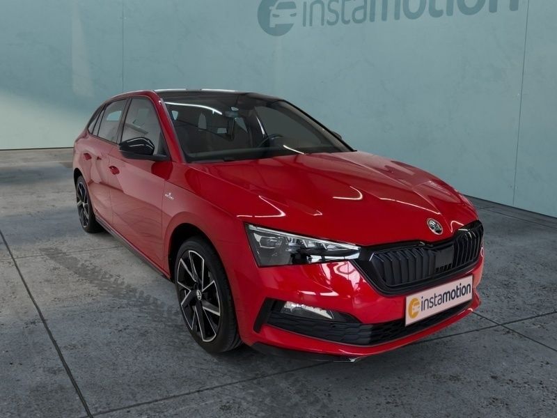 Rot Gebraucht 2023 Skoda Scala Monte Carlo Kleinwagen | 22.990 € (Teuer) - Bild 1/4