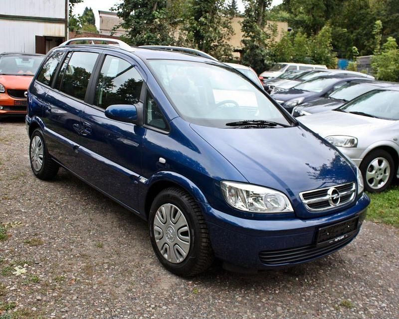 Blau Gebraucht 2005 Opel Zafira Njoy Van / Kleinbus | 3.999 € (Fairer Preis) - Bild 1/4