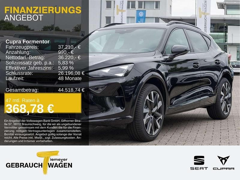 Schwarz Neu 2025 Cupra Formentor SUV | 37.210 € (Fairer Preis) - Bild 1/4