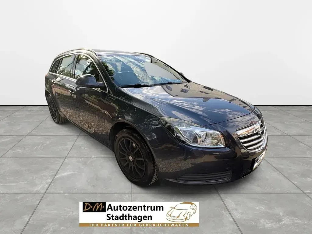 Gebraucht Opel Insignia Edition 110 PS (80 kW) 2009 Blau Kombi