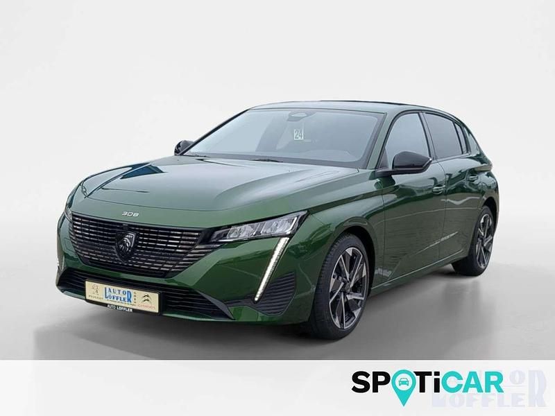 Olivine grün Neu 2025 Peugeot 308 Allure Limousine | 31.990 € (Fairer Preis) - Bild 1/4