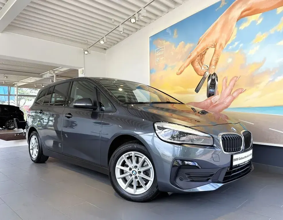 Gebraucht BMW 218 Gran Tourer Performance 140 PS (102 kW) 2019 Grau Van / Kleinbus