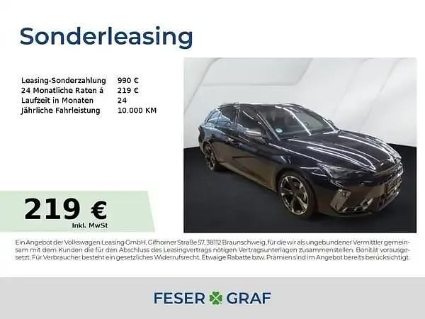 Mitternachtsschwarz Gebraucht 2025 Cupra Leon Kombi | 31.250 € (Guter Preis) - Bild 1/4