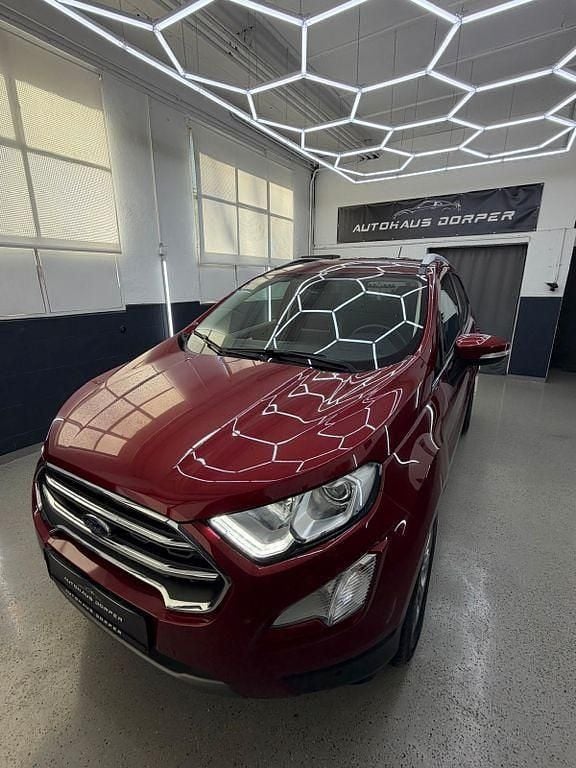 Gebraucht Ford Ecosport Titanium 125 PS (91 kW) 2018 Rot SUV