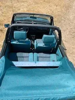 Gebraucht VW Golf Cabriolet Edition 76 PS (55 kW) 1990 Grün Cabrio