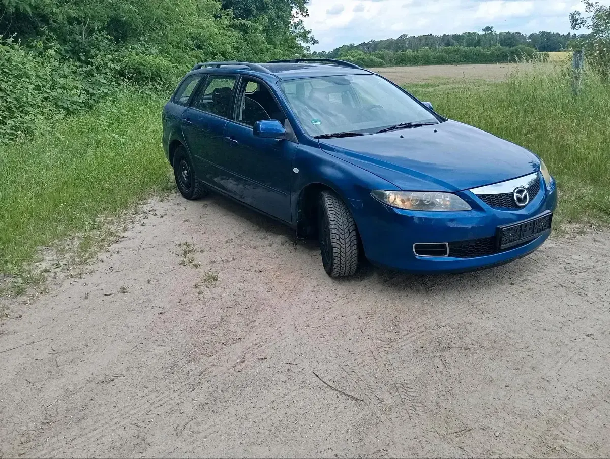 Gebraucht Mazda 6 120 PS (88 kW) 2005 Blau Kombi