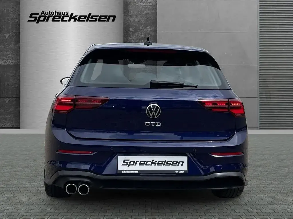 Gebraucht VW Golf VIII GTD 200 PS (147 kW) 2021 Blau Limousine