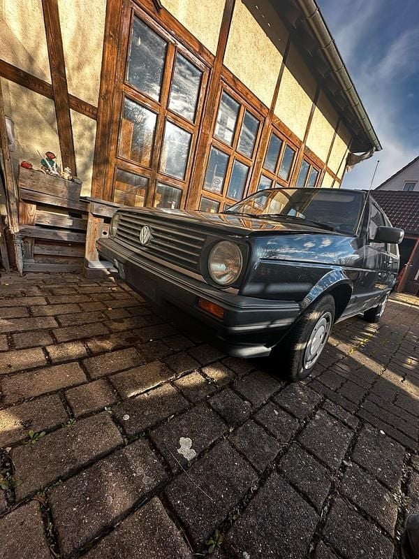 Blau Gebraucht 1991 VW Golf II Kleinwagen | 1.500 € - Bild 1/4