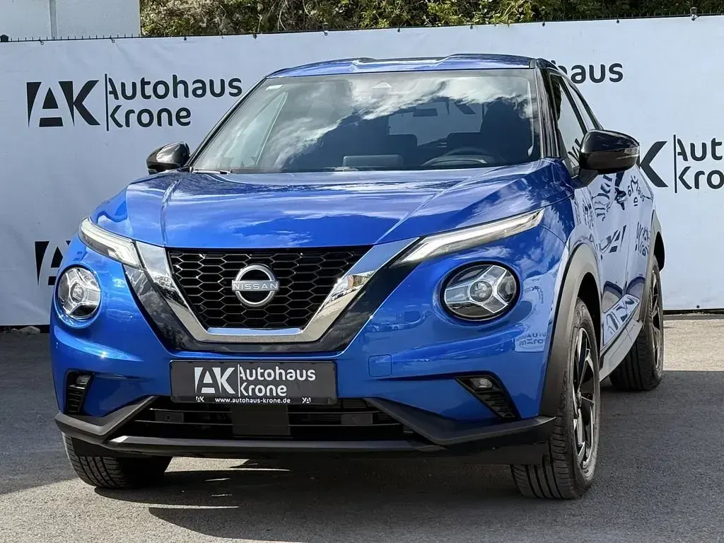 Gebraucht Nissan Juke Acenta 114 PS (83 kW) 2024 Blau SUV