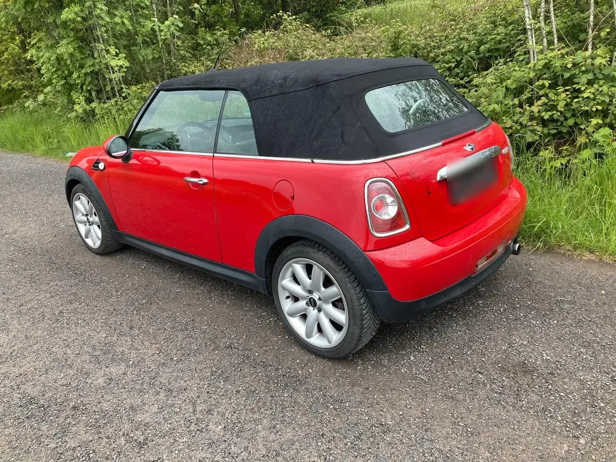 Used Mini Cooper Cabriolet 122 HP (89 kW) 2013 Red Cabriolet