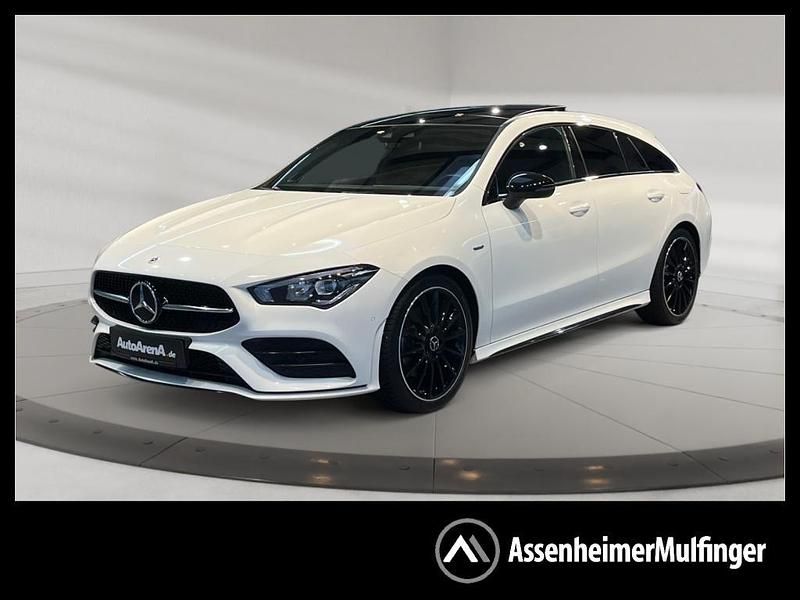 Weiß Gebraucht 2020 Mercedes CLA250 Shooting Brake AMG Kombi | 27.858 € (Guter Preis) - Bild 1/4