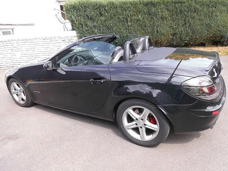 Schwarz Gebraucht 2004 Mercedes SLK200 Cabrio | 5.500 € (Superpreis) - Bild 1/4