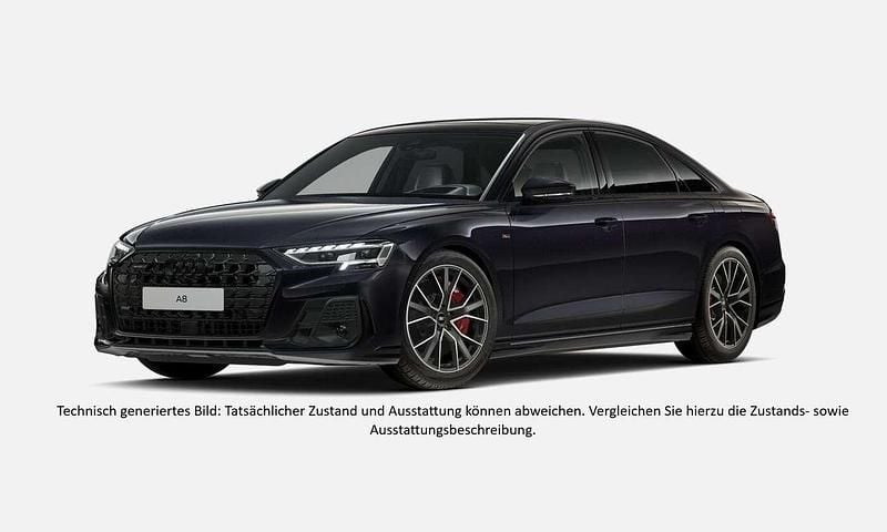 Sebringschwarz kristalleffekt Gebraucht 2025 Audi A8 S-Line Limousine | 75.840 € (Superpreis) - Bild 1/4