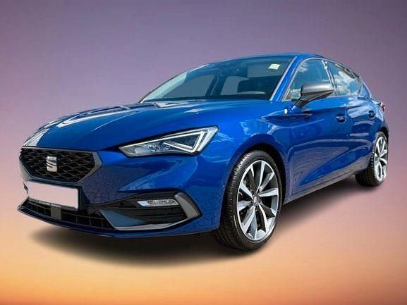 Blau Gebraucht 2021 Seat Leon FR Limousine | 20.895 € (Fairer Preis) - Bild 1/4