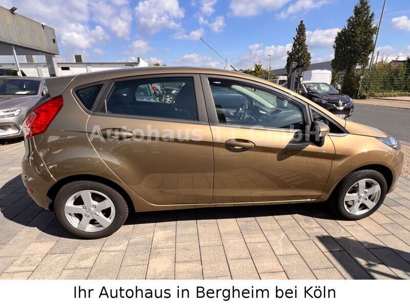 Gebraucht Ford Fiesta Trend 65 PS (47 kW) 2014 Braun Kleinwagen