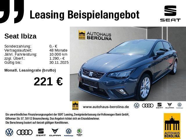 Grau Neu 2025 Seat Ibiza FR Limousine | 26.666 € (Fairer Preis) - Bild 1/4